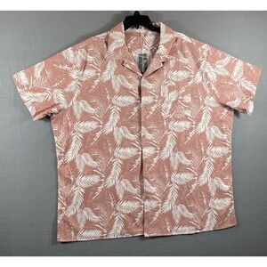 Coofandy Men's Shirt 3XL Peach Floral New with tags‎